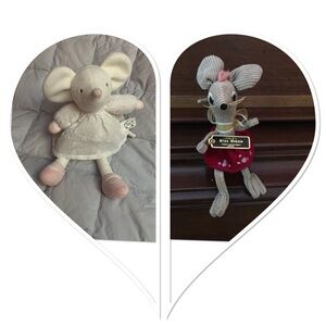 Two Mice: 11” and 5”